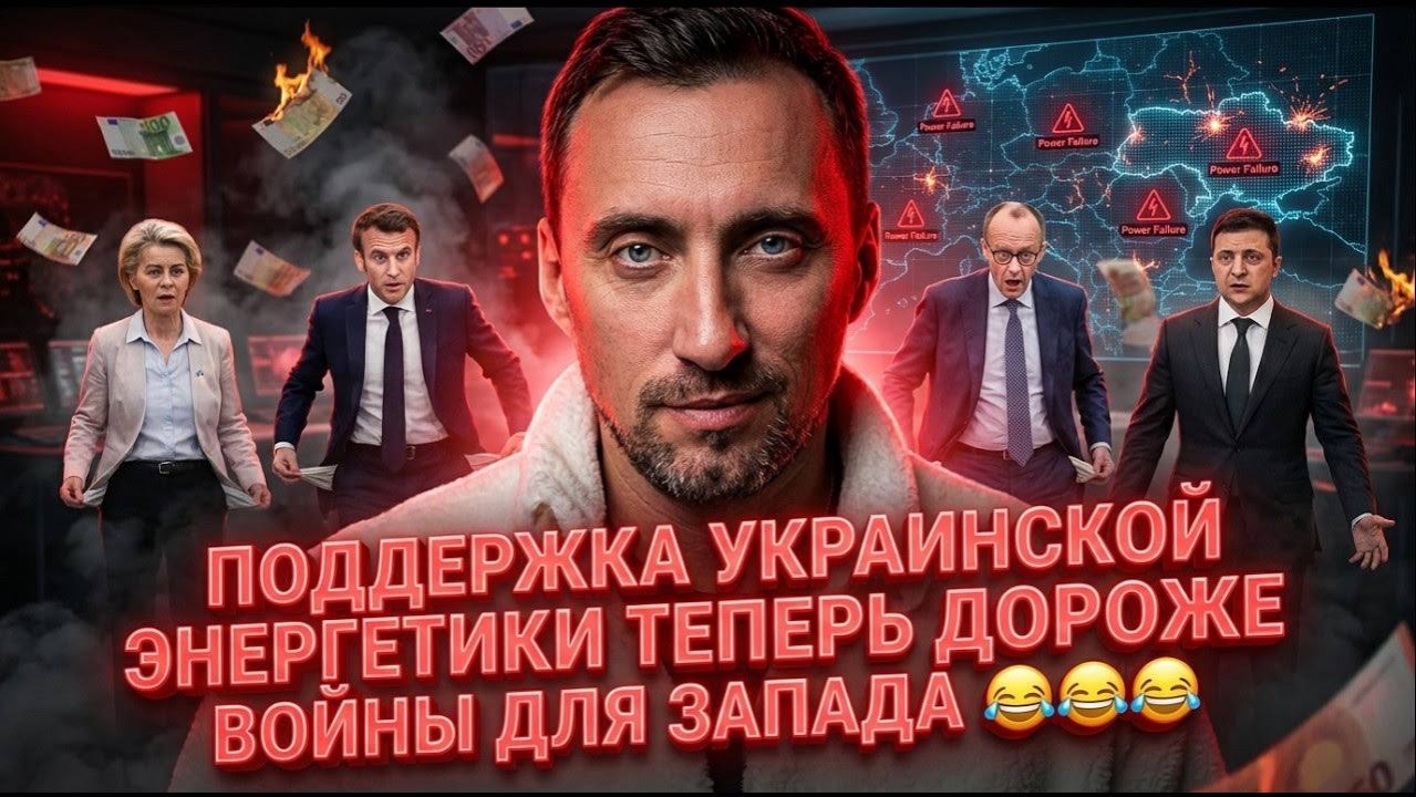 ПОДДЕРЖКА УКРАИНСКОЙ ЭНЕРГЕТИКИ ТЕПЕРЬ ДОРОЖЕ ВОЙНЫ ДЛЯ ЗАПАДА 😂😂😂 смотреть онлайн