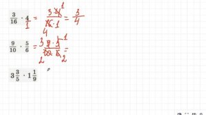 Как умножать дроби. Умножение дробей.