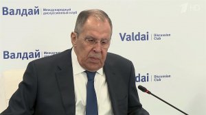 Проблема Палестины стала одной из тем выступления Сергея Лаврова на заседании клуба "Валдай".