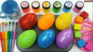 Гигантские яйца сюрпризы — залипательное видео для детей | Мультики для детей