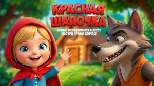 КРАСНАЯ ШАПОЧКА - МУЗЫКАЛЬНАЯ СКАЗКА - СКАЗКИ ДЕТЯМ И МАЛЫШАМ - РАЗВИВАЮЩИЕ МУЛЬТИКИ МАЛЫШАМ