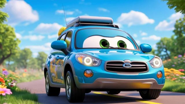 Прыгучие машинки мультик