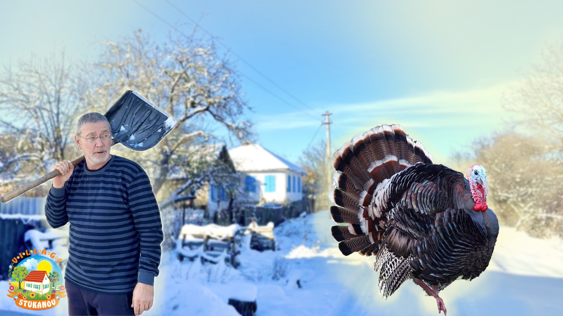 В нашем бывшем доме уже строится сауна😱 смотреть онлайн