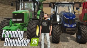 Тюкование травы | Farming Simulator 25 🐄🌻🌽