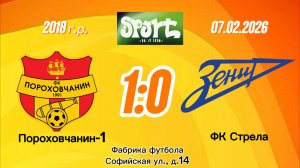 Порох1-СШОР Стрела 1-0 (Igushkin team)