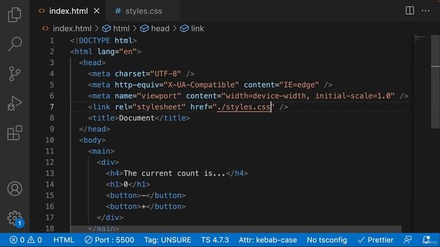 005 - Styling Our App With CSS смотреть онлайн