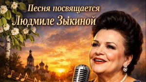 Песня "Голос, что грел душу" Посвящается Людмиле Зыкиной