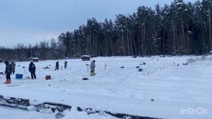 Запуск форели в акваторию