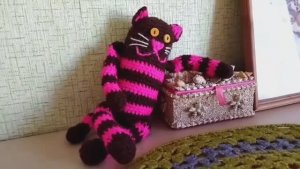 Как связать кота быстро и легко. Вязание игрушки