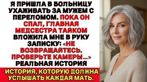 Лицом к лицу | Записка медсестры | Аудио рассказ| Слушать истории