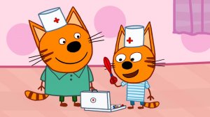 Три Кота Мультфильм | Играем в Докторов | Три Кота Мультик Смотреть | Развивающая Игра