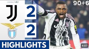 Ювентус — Лацио. Обзор матча 08.02.2026. Италия,  тур 24