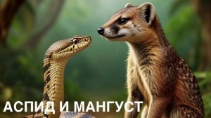 Леонардо да Винчи. Басня «АСПИД И МАНГУСТ».