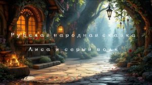 Аудиокнига. Сказка. Лиса и серый волк