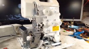 Небольшой ремонт и настройка Juki 654DE