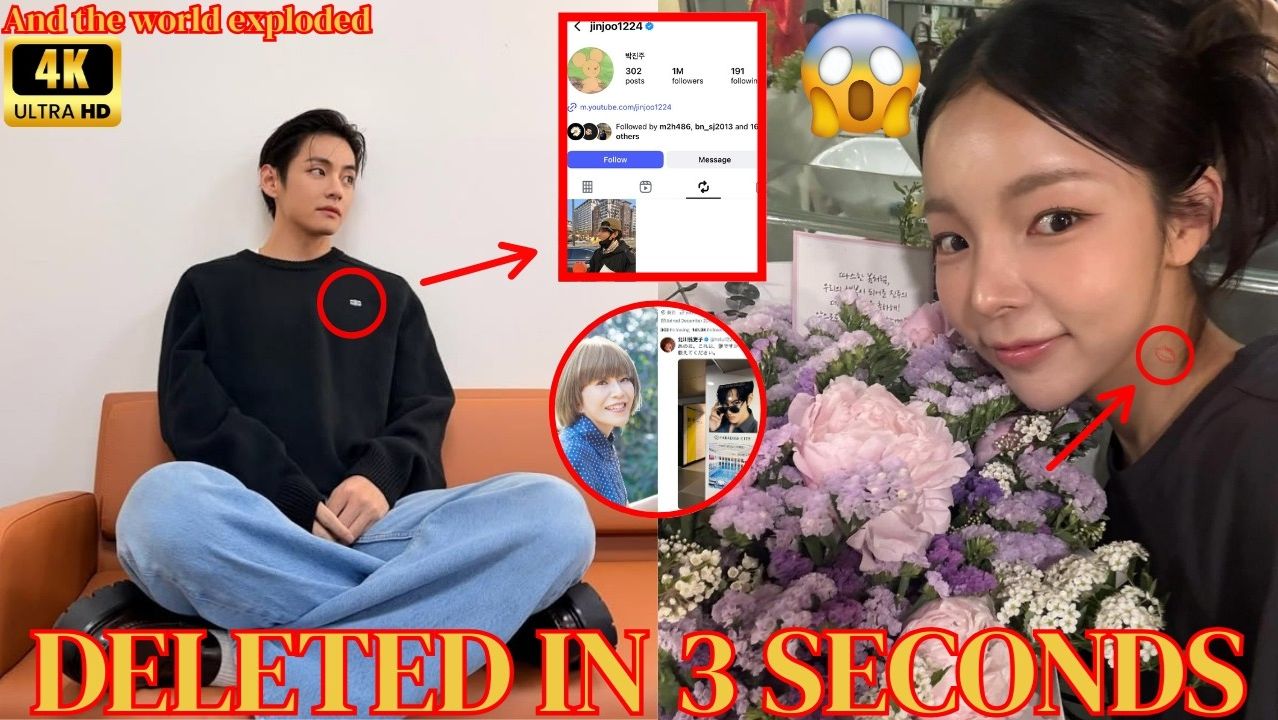 Тэхён опять оставил загадки, быстро удалив свой пост буквально через 3 секунды смотреть онлайн