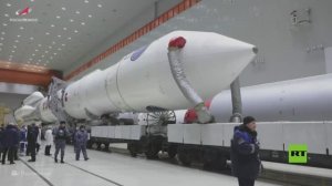 روسيا تنصب صاروخها لإطلاق القمر الجديد للأرصاد الجوية