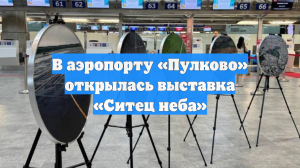В аэропорту «Пулково» открылась выставка «Ситец неба»