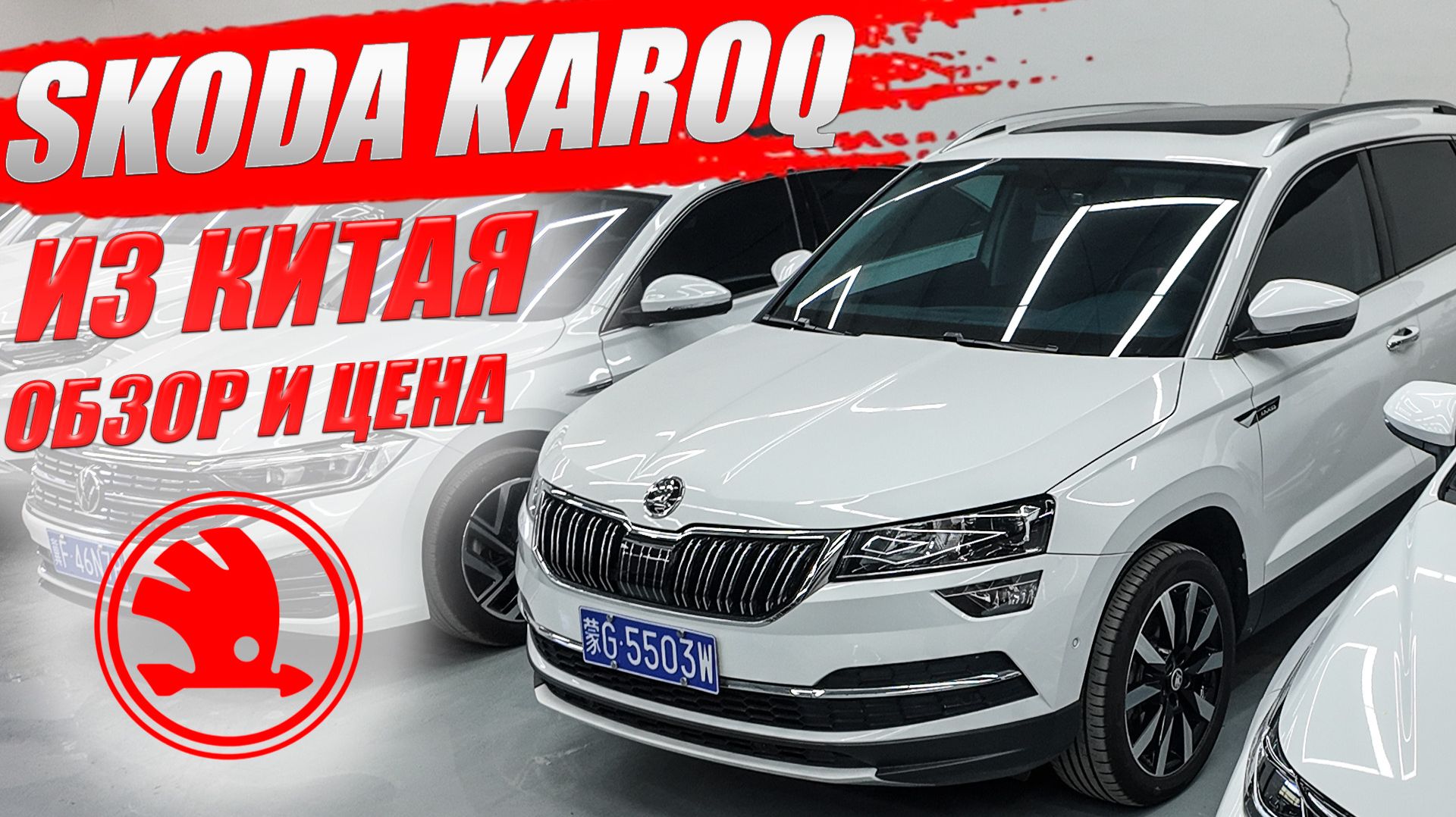 SKODA KAROQ ШКОДА КАРОК выгодный автомобиль из Китая. Обзор и цена.