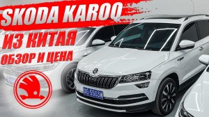 SKODA KAROQ (ШКОДА КАРОК), выгодный автомобиль из Китая. Обзор и цена.