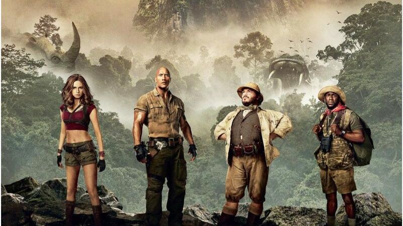 Джуманджи: Зов джунглей / Jumanji: Welcome to the Jungle (русский трейлер) смотреть онлайн