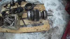 МАЗ опять сломался 2часть. Собираем КПП ЯМЗ- 238