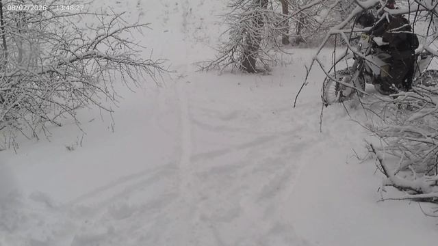 Эндуро зимние покатушки. смотреть онлайн