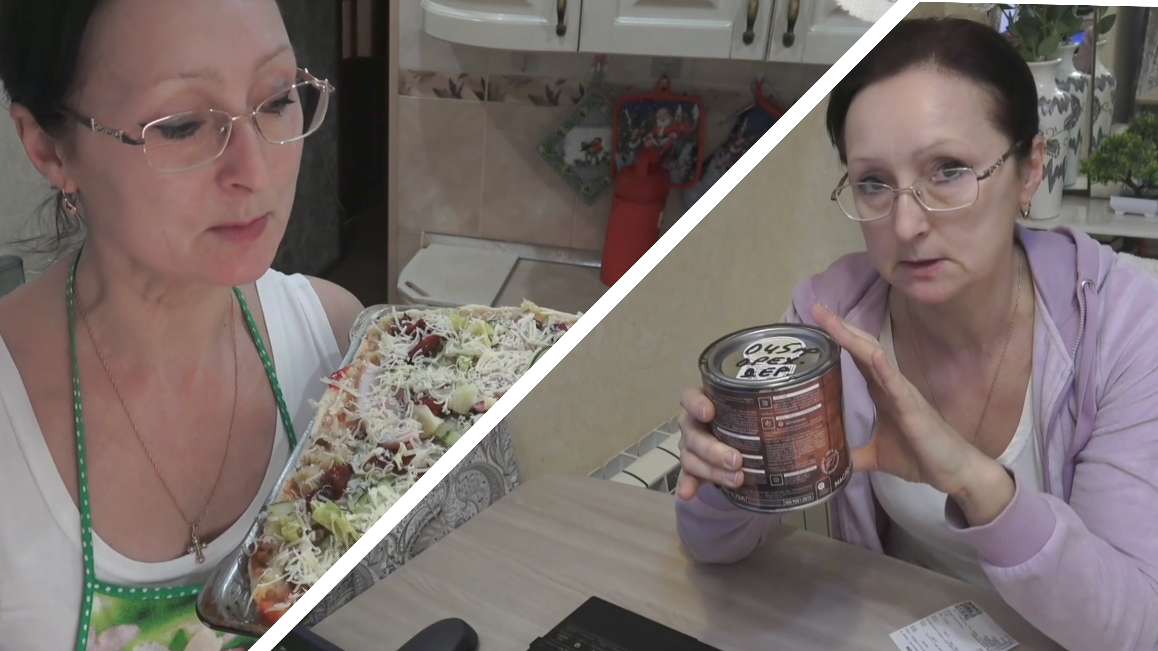 Февраль 2026 года. Купила масло с воском для веранды. Пицца с беконом. Салат: томаты, сыр, колбаса. смотреть онлайн