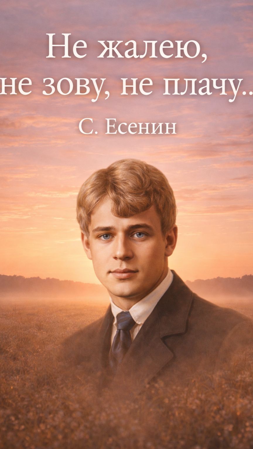 Сергей Есенин — Не жалею, не зову, не плачу… 🍂 Трогает до слез #стихи #есенин  #пожелание #поэзия