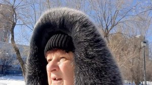 На прогулке..