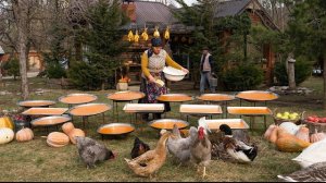 Натуральная Тыквенная Пастила Без Сахара | Рустикальская Деревенская Кухня 🍂🌾