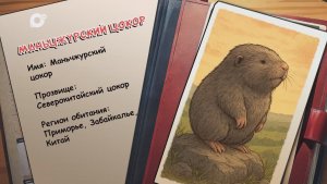 Агент биосферы / Маньчжурский цокор / 09.02.26