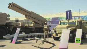 الجناح الروسي في معرض الدفاع الدولي بالرياض