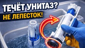 Постоянно течёт унитаз? Не лепесток! Реальная причина  заливной клапан | Ремонт бачка