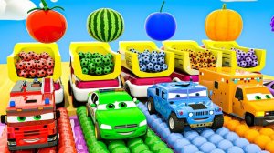 Мультяшки про машинки + Песенки для детей и малышей + Мультяшки для малышей + Мультяшки для детей