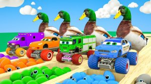 Мультяшки про машинки + Мультяшки для детей + Мультяшки для малышей + Песенки для детей и малышей