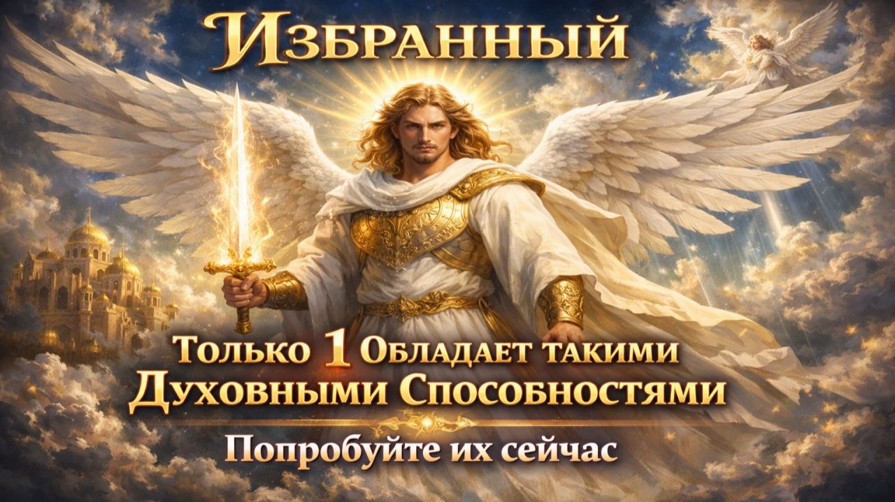 ИЗБРАННЫЙ  ТОЛЬКО ОДИН ОБЛАДАЕТ ЭТИМИ ДУХОВНЫМИ СПОСОБНОСТЯМИ  ПРОВЕРЬ СЕБЯ