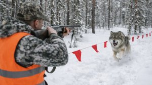 ОХОТА НА ВОЛКА С ФЛАЖКАМИ или 3 ДНЯ ИЗ ЖИЗНИ ВОЛЧАТНИКОВ.