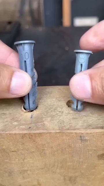 Хитрость, связанная с использованием дюбелей🔨