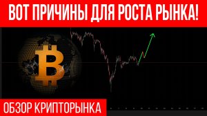 ВОТ КАКИЕ НУЖНЫ ФАКТОРЫ ДЛЯ РОСТА БИТКОИНА | ПРОГНОЗ КРИПТОРЫНКА | Трейдинг с нуля