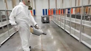 Уничтожение тараканов на складе в Москве