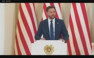 Вице-президент США Джей Ди Вэнс провел историческую пресс-конференцию в Армении, 9 февраля 2026 года