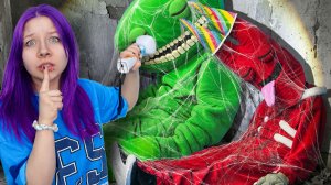 ЗАБРОШЕННЫЙ САД БАНБАН (Garten of Banban) Реальные спящие монстры БанБалина и Джамбо Джош.