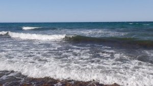 Минутка у штормящего моря. Крым. Феодосия.