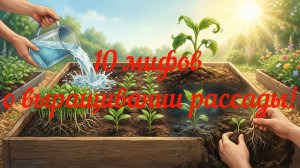 10 мифов о выращивании рассады!