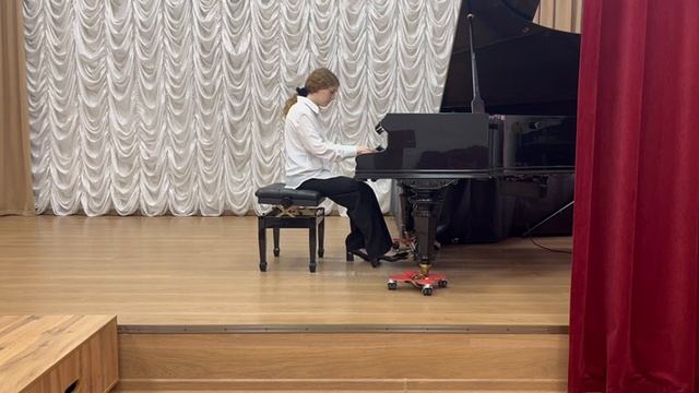 Пилипенко Ксения г. Куйбышев Новосибирской области-  А. Гречанинова Прелюдия