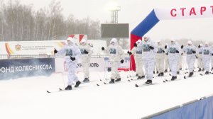 В Рязанской области стартовал лыжный переход курсантов ВДВ