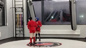 Спаринг по боевому самбо 1 против 2их