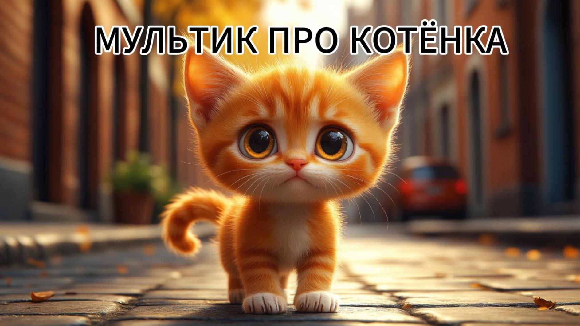 Мультик про котенка созданный нейросетью Мультик про котенка созданный нейросетью