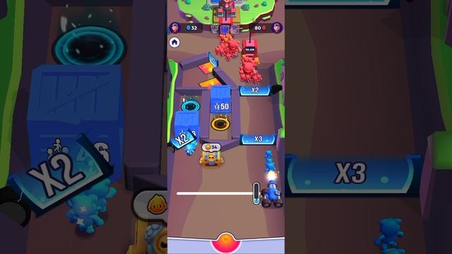 Мощная прокачка персонажей и базы. Сложные уровни и борьба с конкурентами Mob control смотреть онлайн